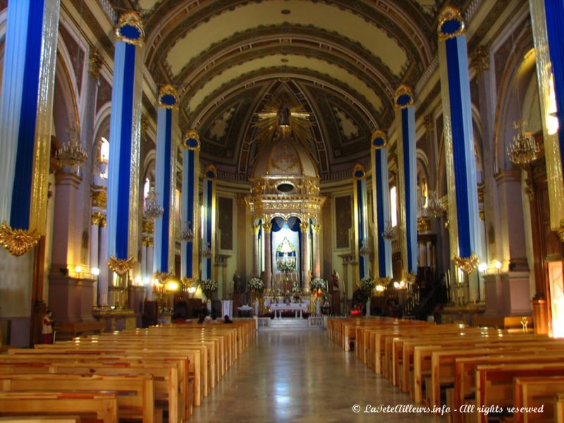 Elle fut la cathédrale de la ville  jusqu'au transfert de l'évêché à Morélia