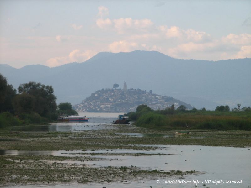 L'île de Janitzio, sur le lac de Pátzcuaro