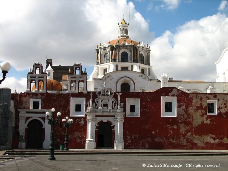 L'eglise Santo Domingo, malheureusement actuellement en renovation