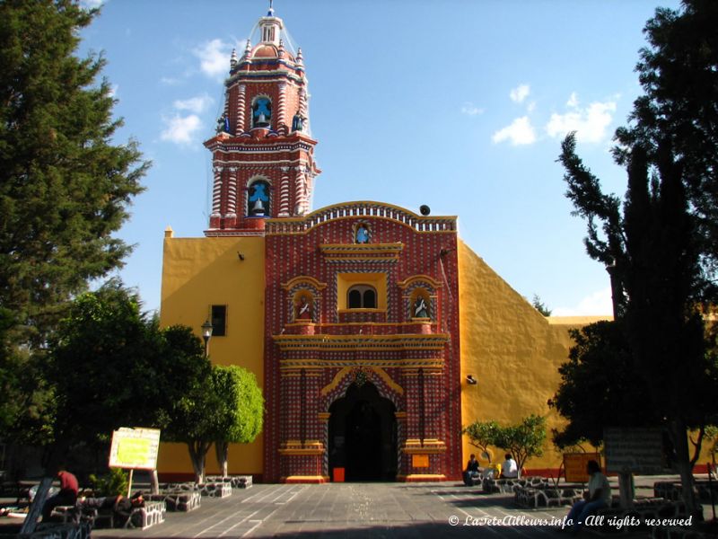 La delirante eglise de Tonantzintla