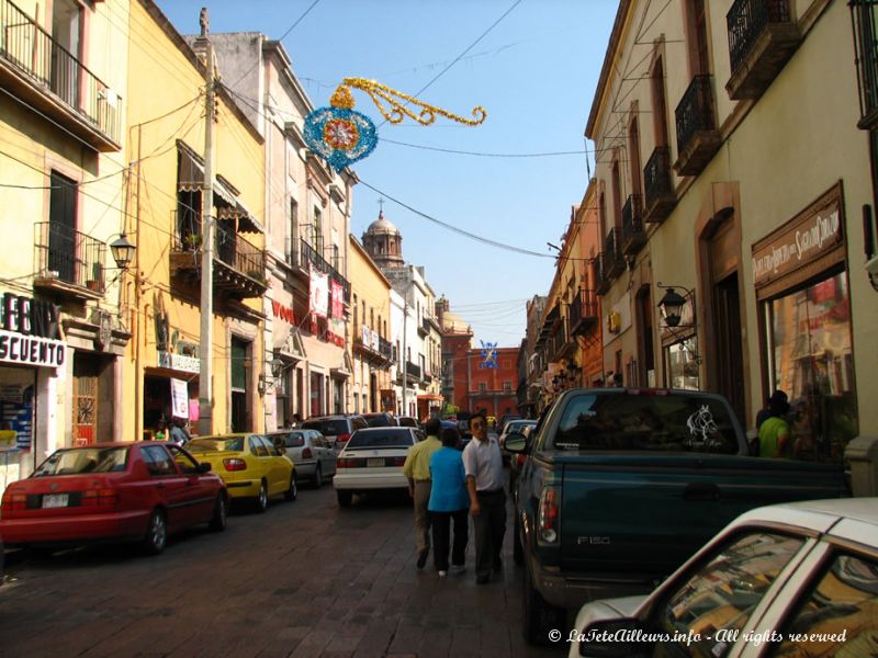 Une rue de Querétaro