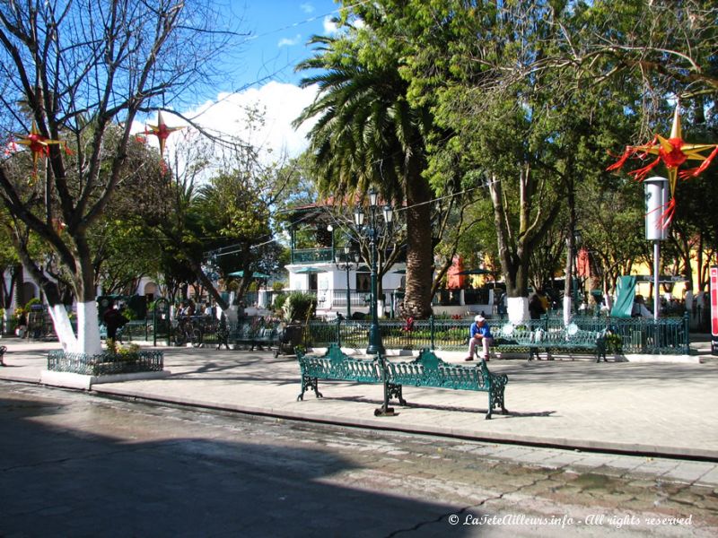 Le zocalo de San Cristobal