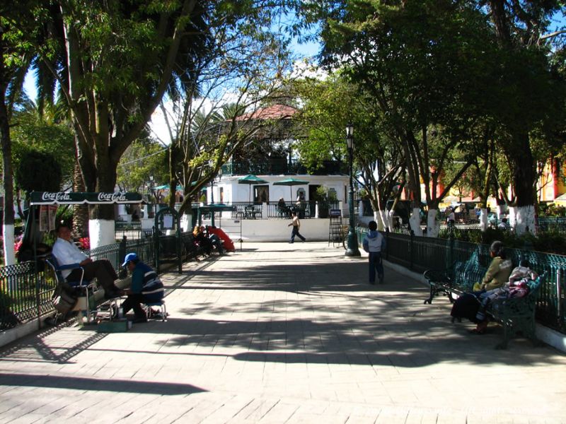 Le zocalo, place principale de San Cristobal de las Casas