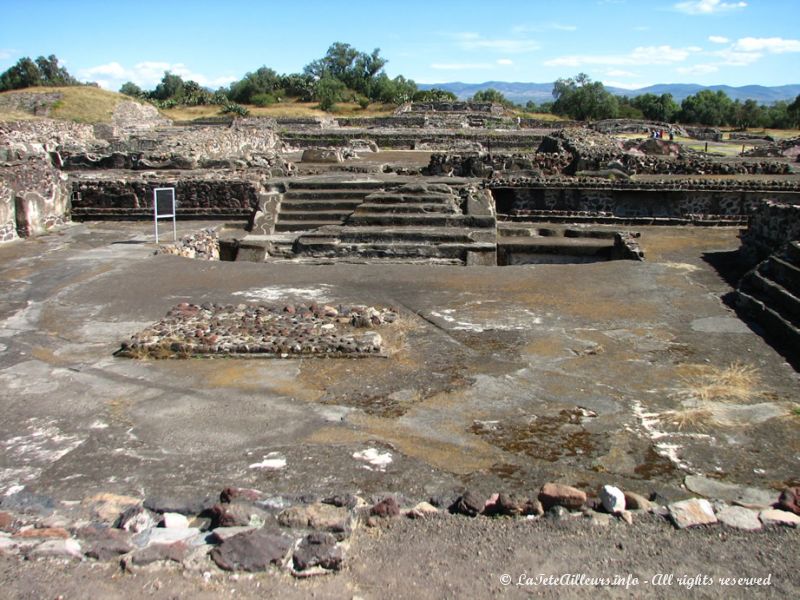 Des ruines de l'Edificios superpuestos