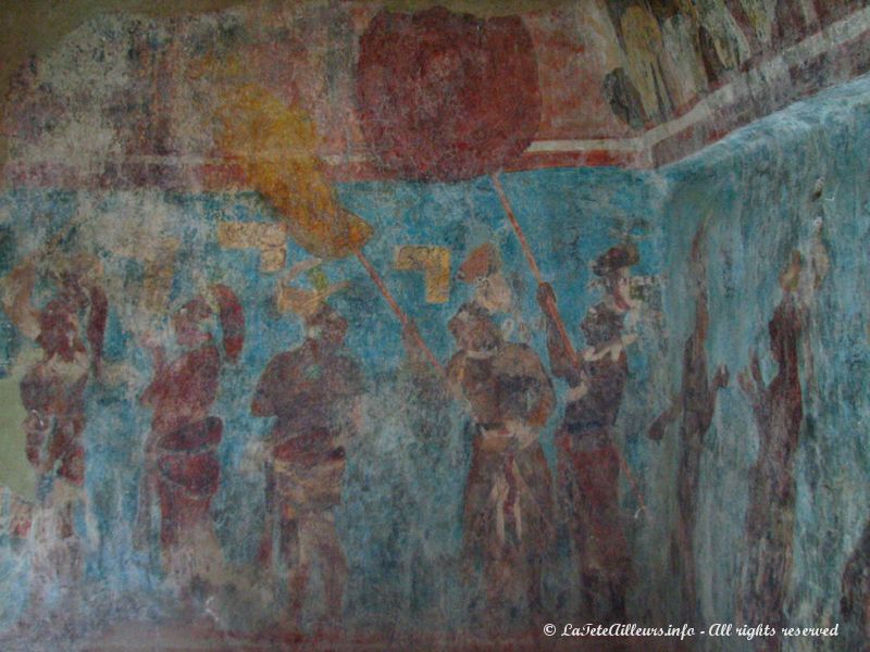 L'étude de ces fresques ont permis d'en apprendre énormement sur les Mayas !