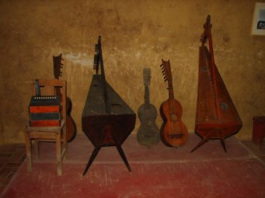 Quelques instruments de musique des indiens Tzotziles