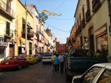 Une rue de Quer&eacute;taro