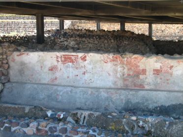 Des restes de fresques &agrave; la Citadelle