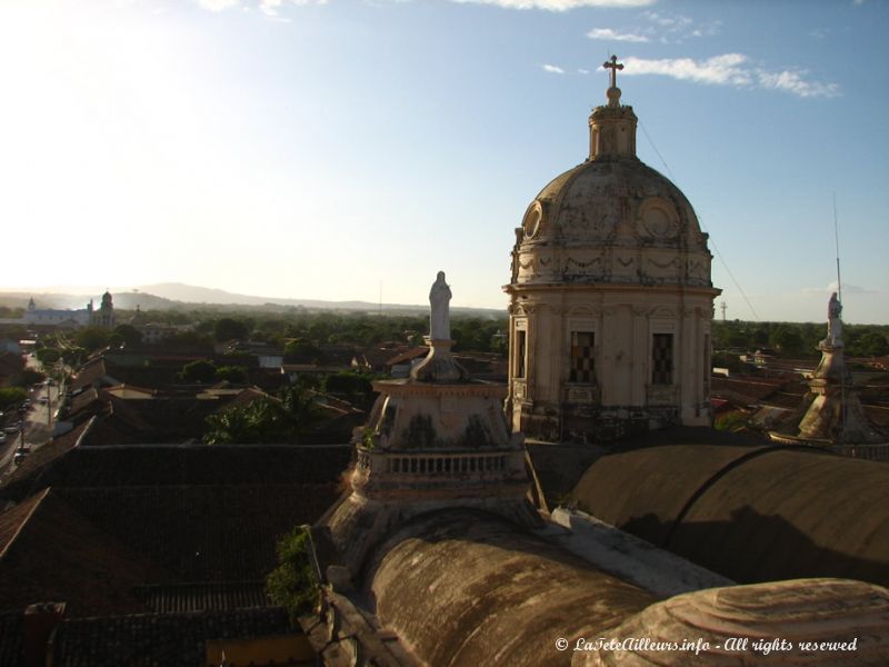 La nef de la Merced, vue depuis le campanile