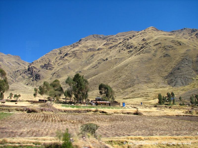 Paysages sur la route de Cusco