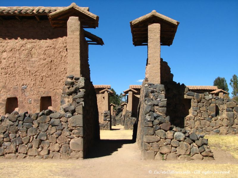 Vestiges du site Inca de Raqchi