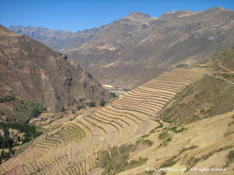 Les cultures en escalier de Pisac