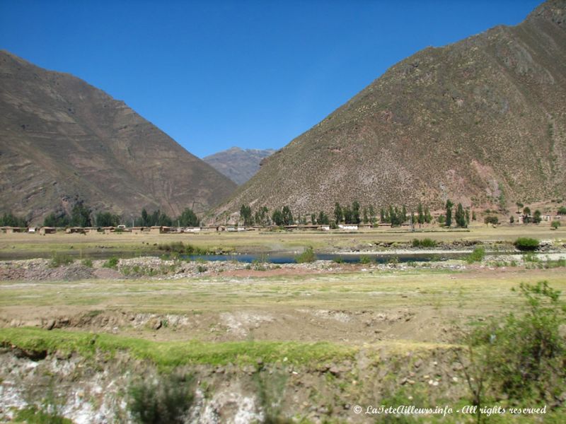 La vallée d'Urubamba, aussi appelée ''Vallée Sacrée des Incas''
