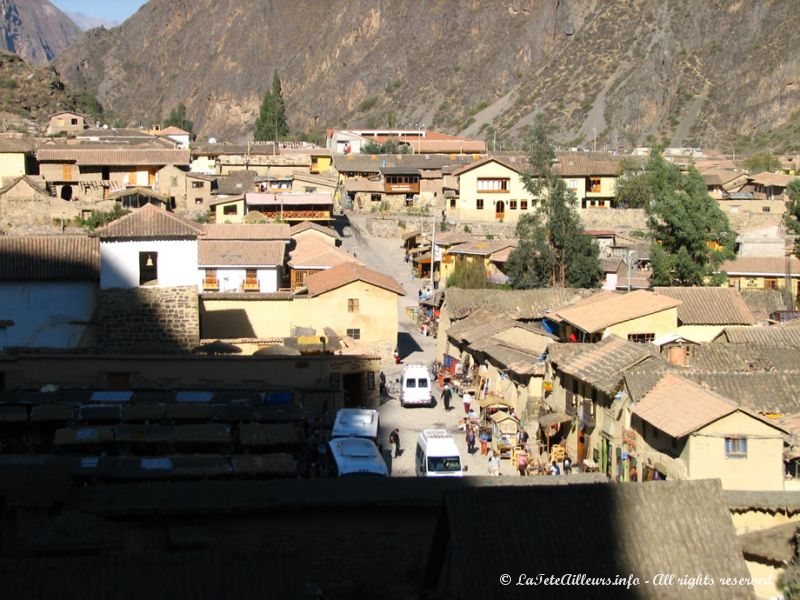 Le petit village d'Ollantaytambo