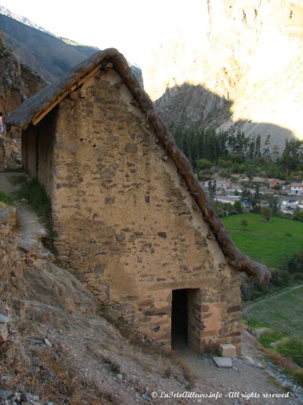 Un bâtiment inca restauré