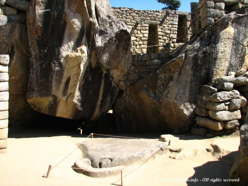 Le temple du Condor où s'effectuaient les sacrifices