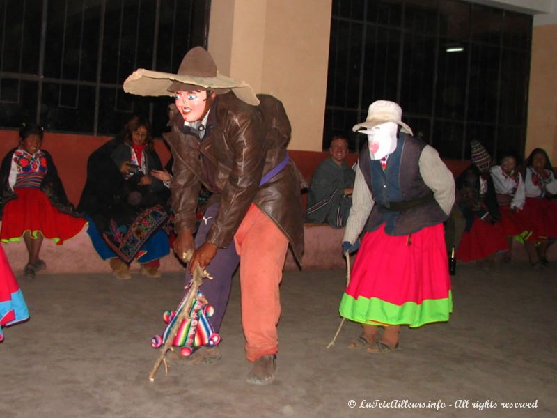 Spectacle de danses à l'île d'Amantani