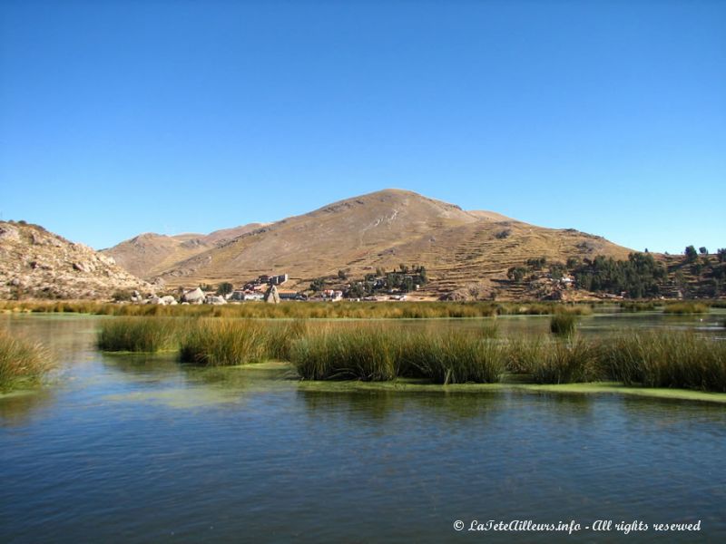 Le lac Titicaca, à 3812m d'altitude !