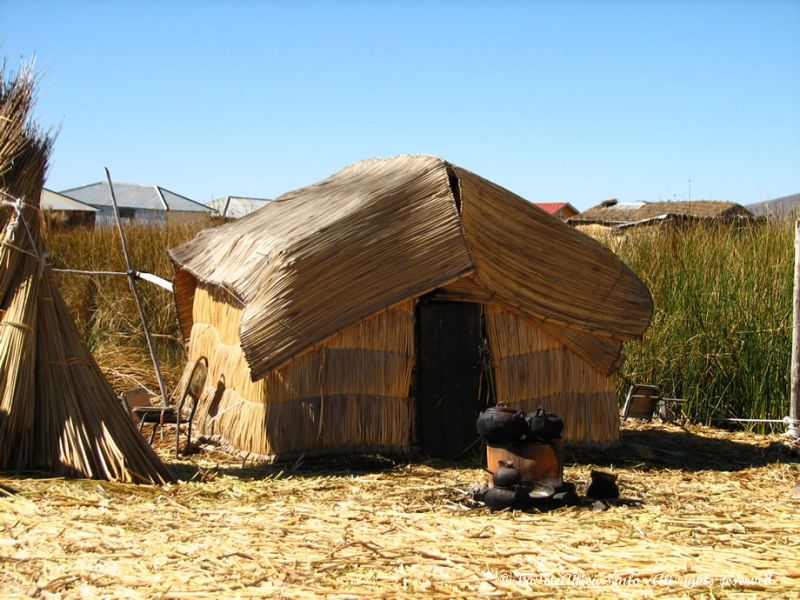 Une maison péruvienne... en roseaux !