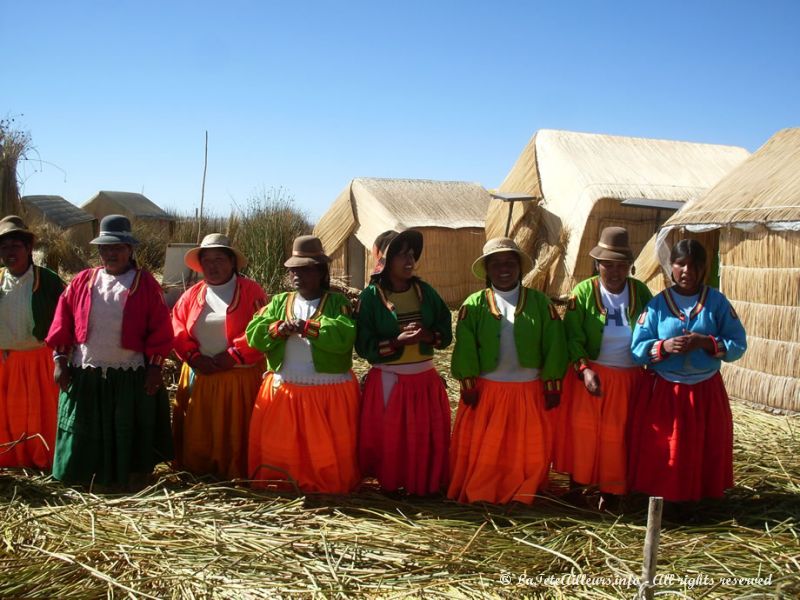 ... accompagnées par un champ d'adieu en quechua !