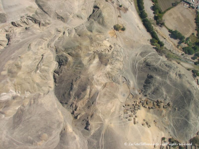 Les environs de Nazca sont ponctués de mines de cuivre plus ou moins officielles