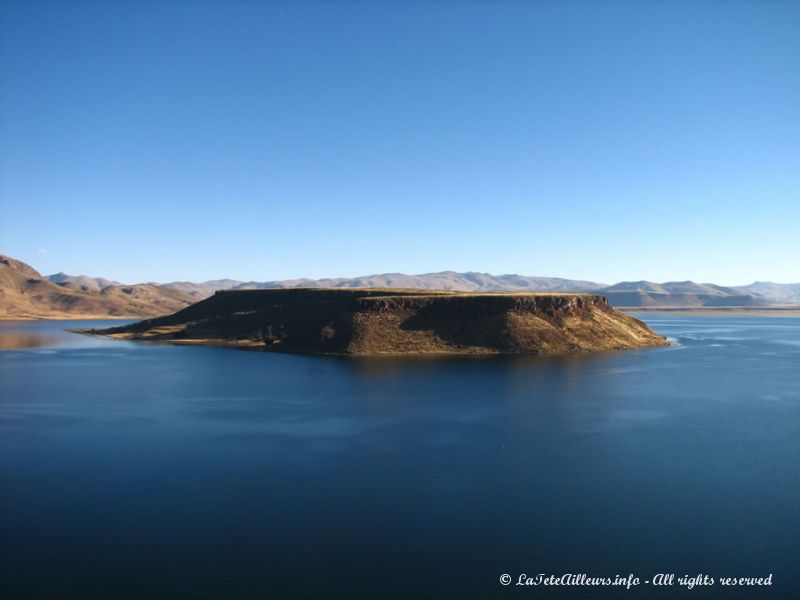 Vue depuis le site de Sillustani