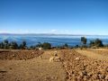 L'île d'Amantani, sur le lac Titicaca