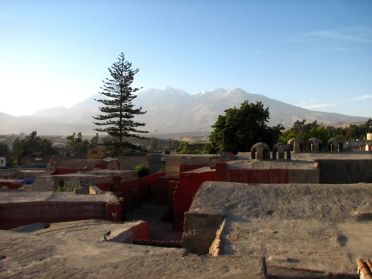 Le monastère Santa Catalina, immense bâtiment d'Arequipa