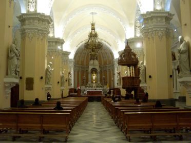 L'intérieur de la cathédrale d'Arequipa