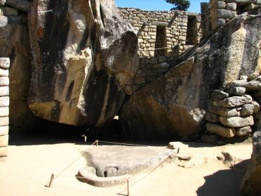 Le temple du Condor o&ugrave; s'effectuaient les sacrifices