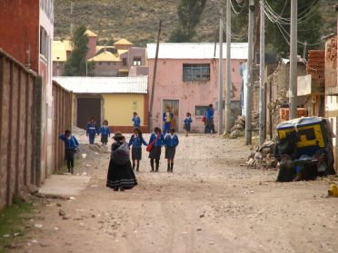 Les &eacute;coliers de Chivay