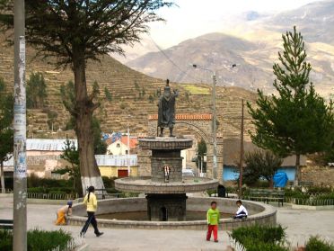 Le village de Coporaque
