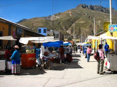 Le march&eacute; de Chivay