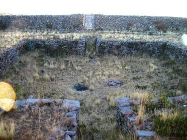Temple dédié à la Pachamama, île d'Amantani