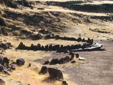 Les Incas pratiquaient ici des sacrifices d&eacute;di&eacute;s au Dieu Soleil