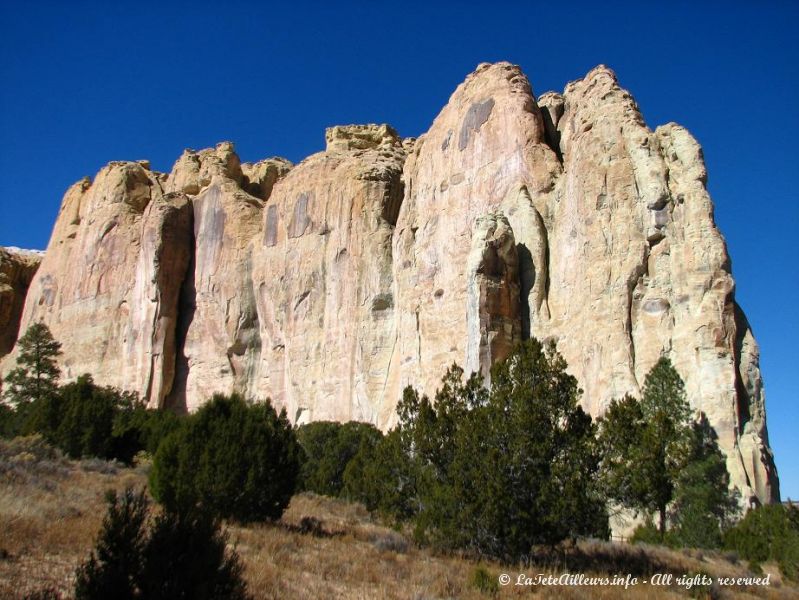 La falaise de El Morro