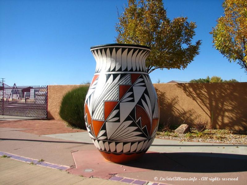 Poterie indienne a Gallup