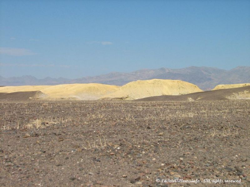 L'aridite du desert est bien visible ici...