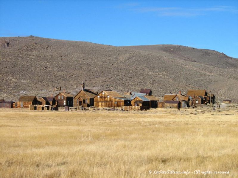 Bodie, maintenant fantome, connu son heure de gloire a l'epoque de la ruee vers l'or