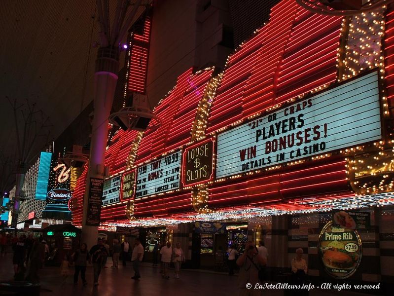 Fremont, quartier plus populaire de Vegas