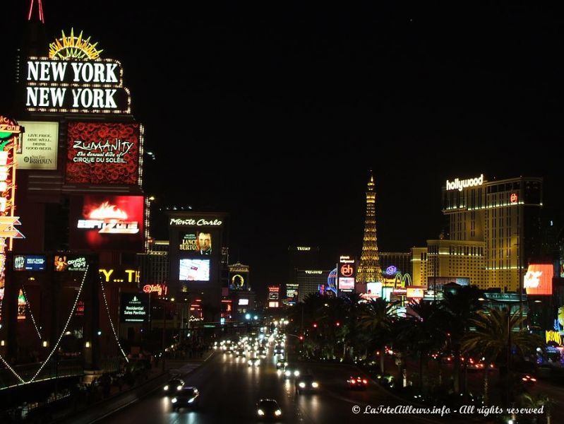 Le Strip, le coeur de Vegas