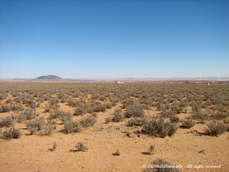 Cette fois, on est vraiment dans le desert