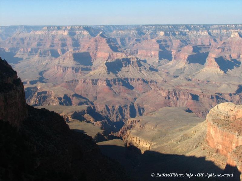 Vue sur le Grand Canyon depuis le Maricopa Point