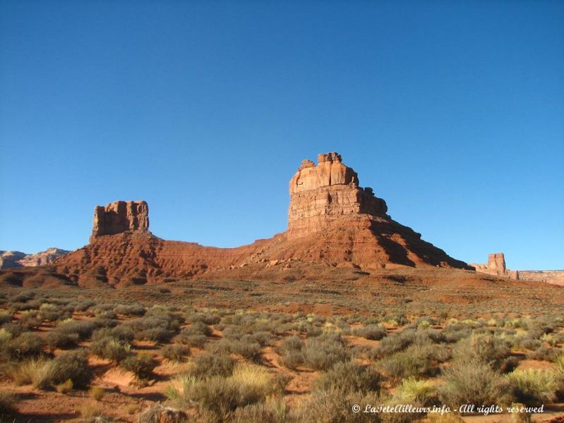 La Vallee des Dieux a vraiment quelque chose de Monument Valley