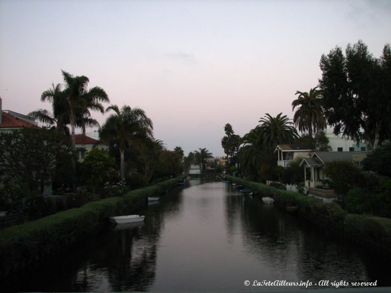 Les canaux de Venice Beach