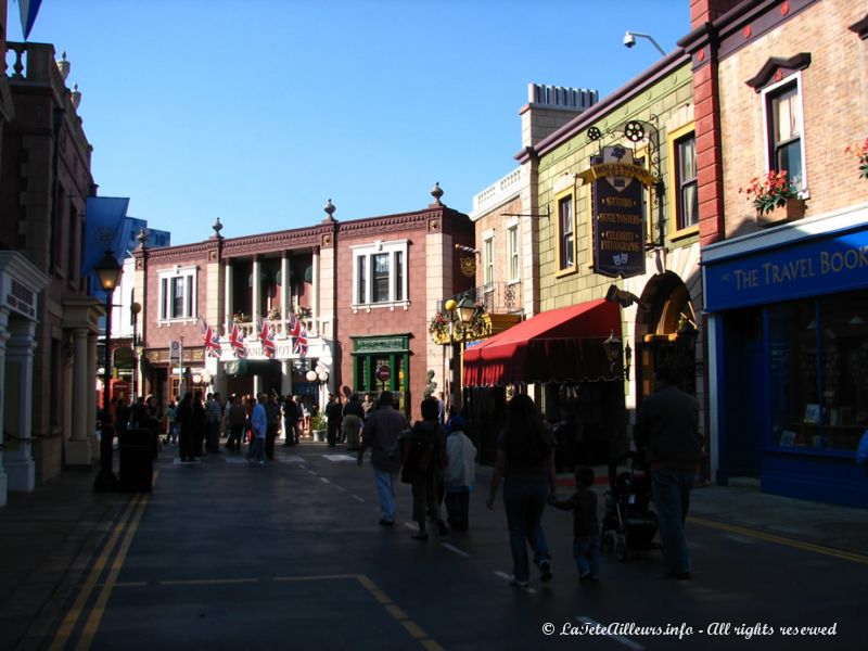 Les Universal Studios, parc d'attractions et studios de cinema a la fois