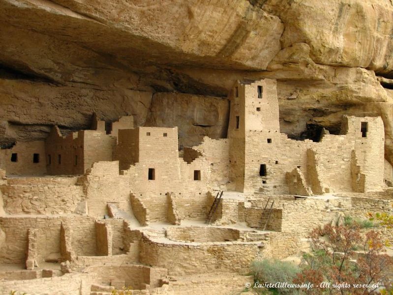 Cliff Palace, une ancienne cite anazasis