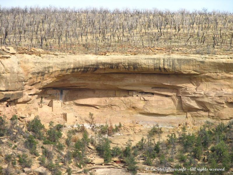 Un paysage de desolation surmonte cette ancienne cite anasazi