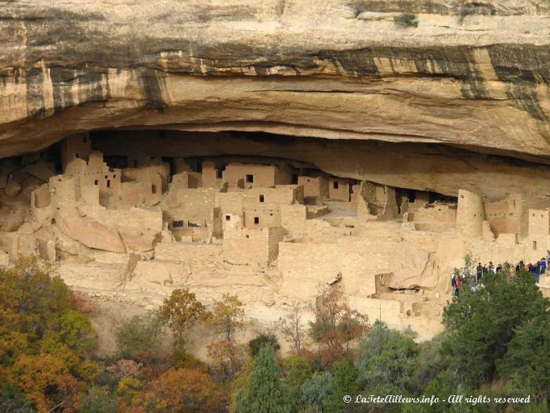 Cliff Palace, vue depuis le Sun Temple