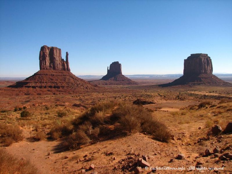 Les Mittens de Monument Valley